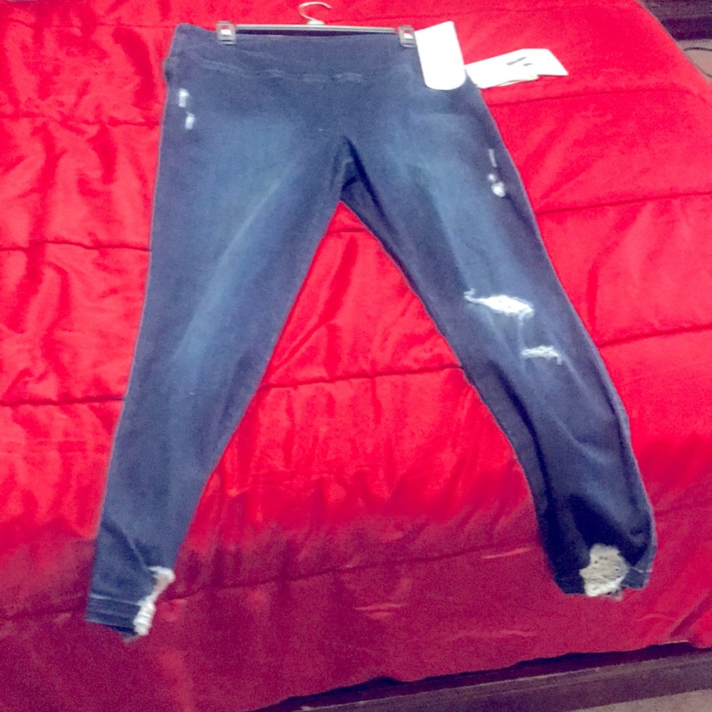 Brand new with tag stretch high rise pull on jeans